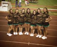 Our DW/LHS Dancers at Friday night football...looking good ladies!!!